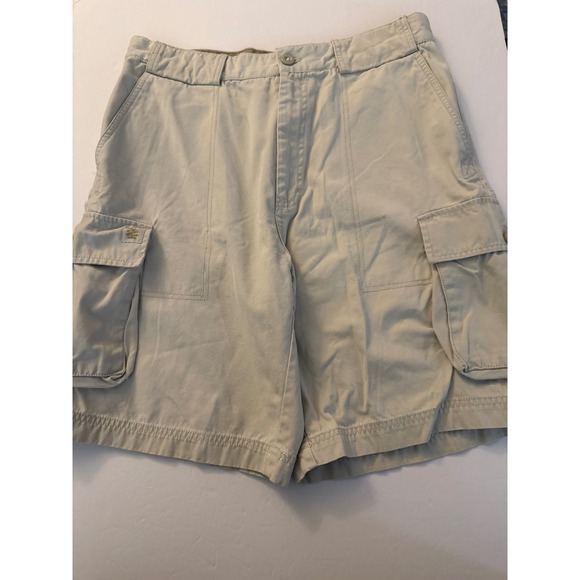 Izod Other - IZOD Mens Cargo Shorts Size‎ 34 Beige Outdoor Casual Comfortable